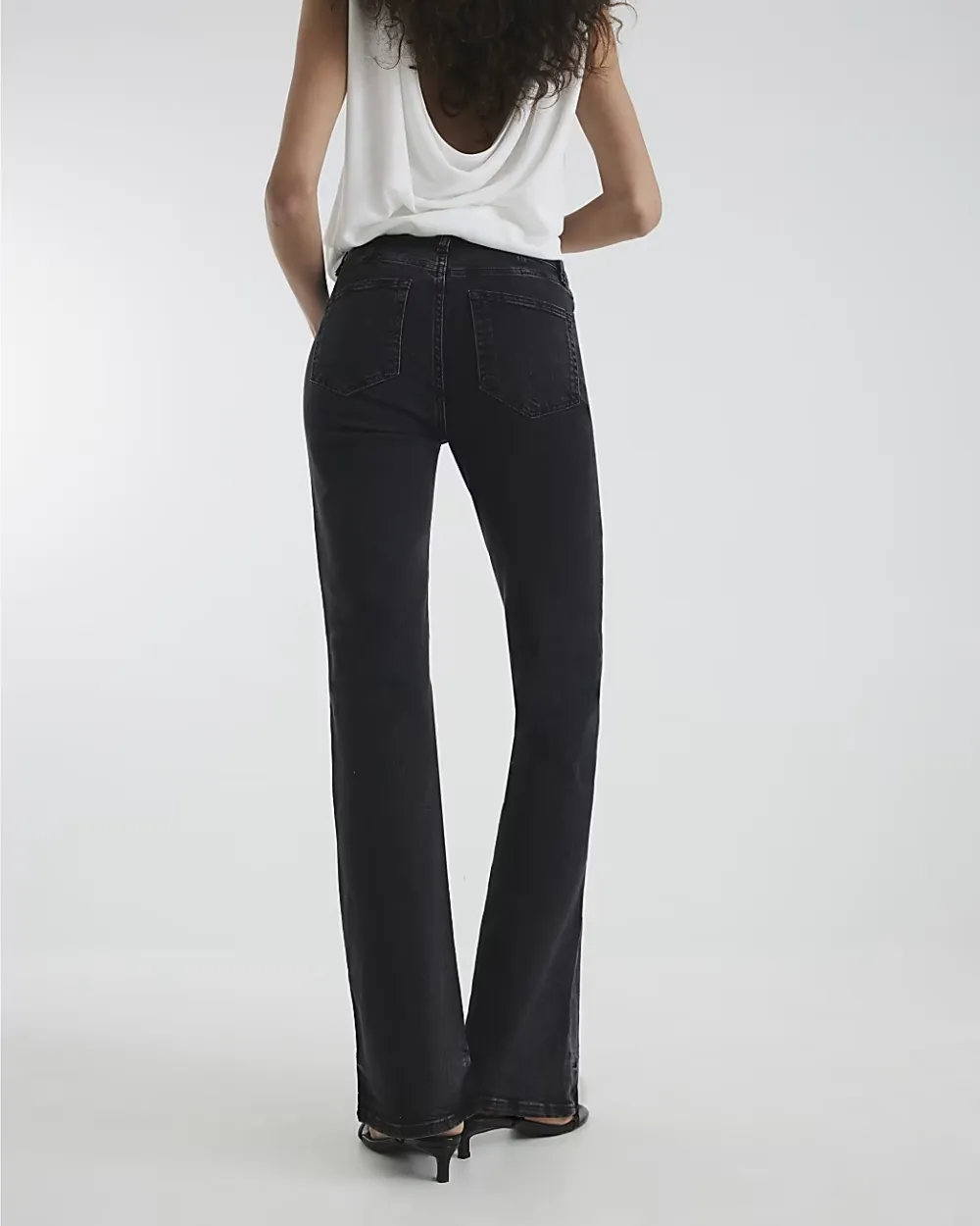 Women's Cotton Slim-Fit Bootcut Pants