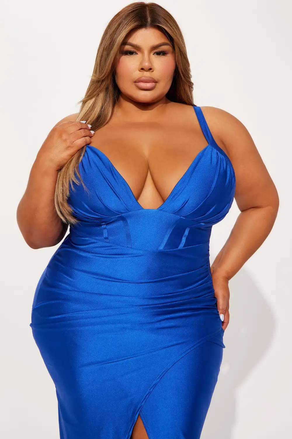 On Scene Maxi Dress - Royal