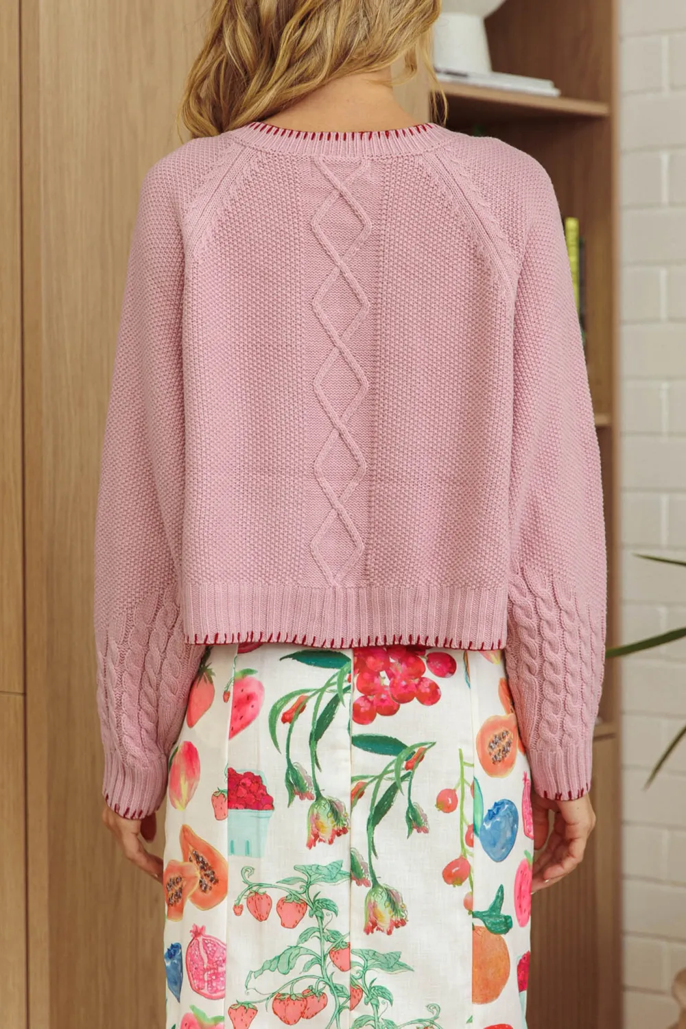 Cute Cartoon Butterfly Print Ladies Jacket