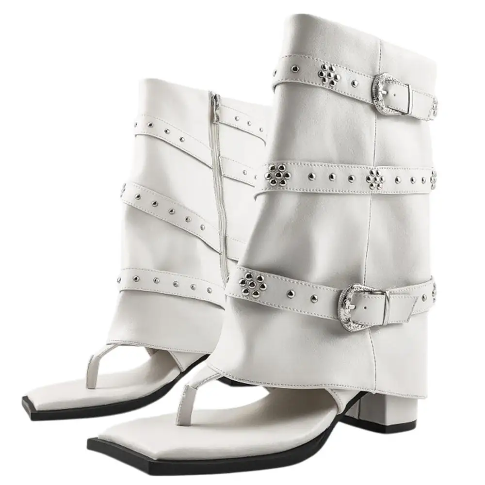 Pretty Please Heeled Sandal Boots