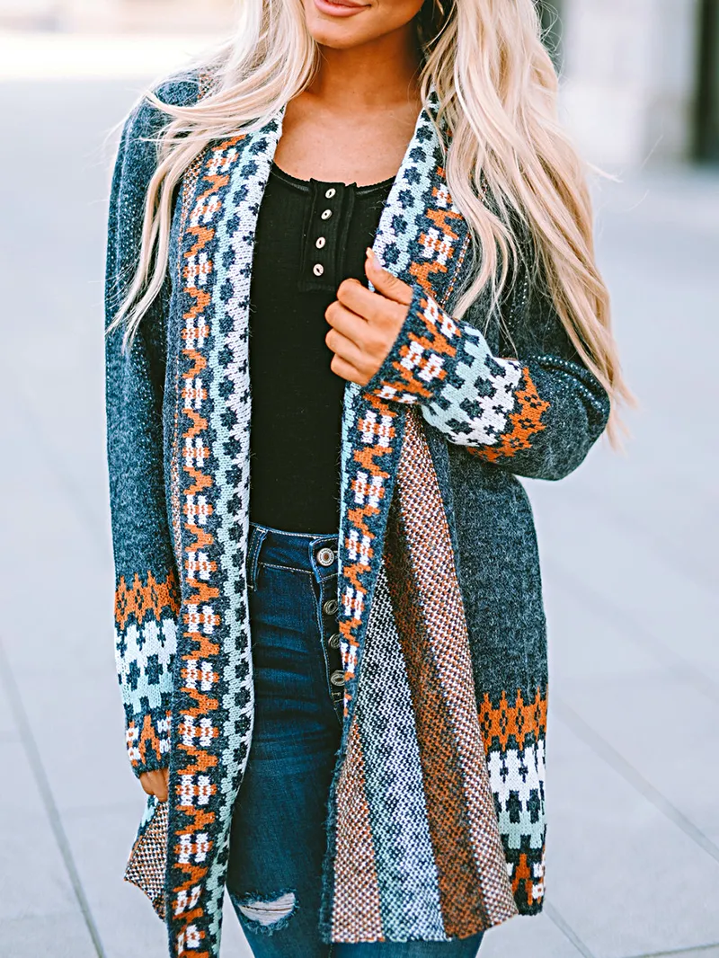 Grey Casual Elegant Jacket Coat