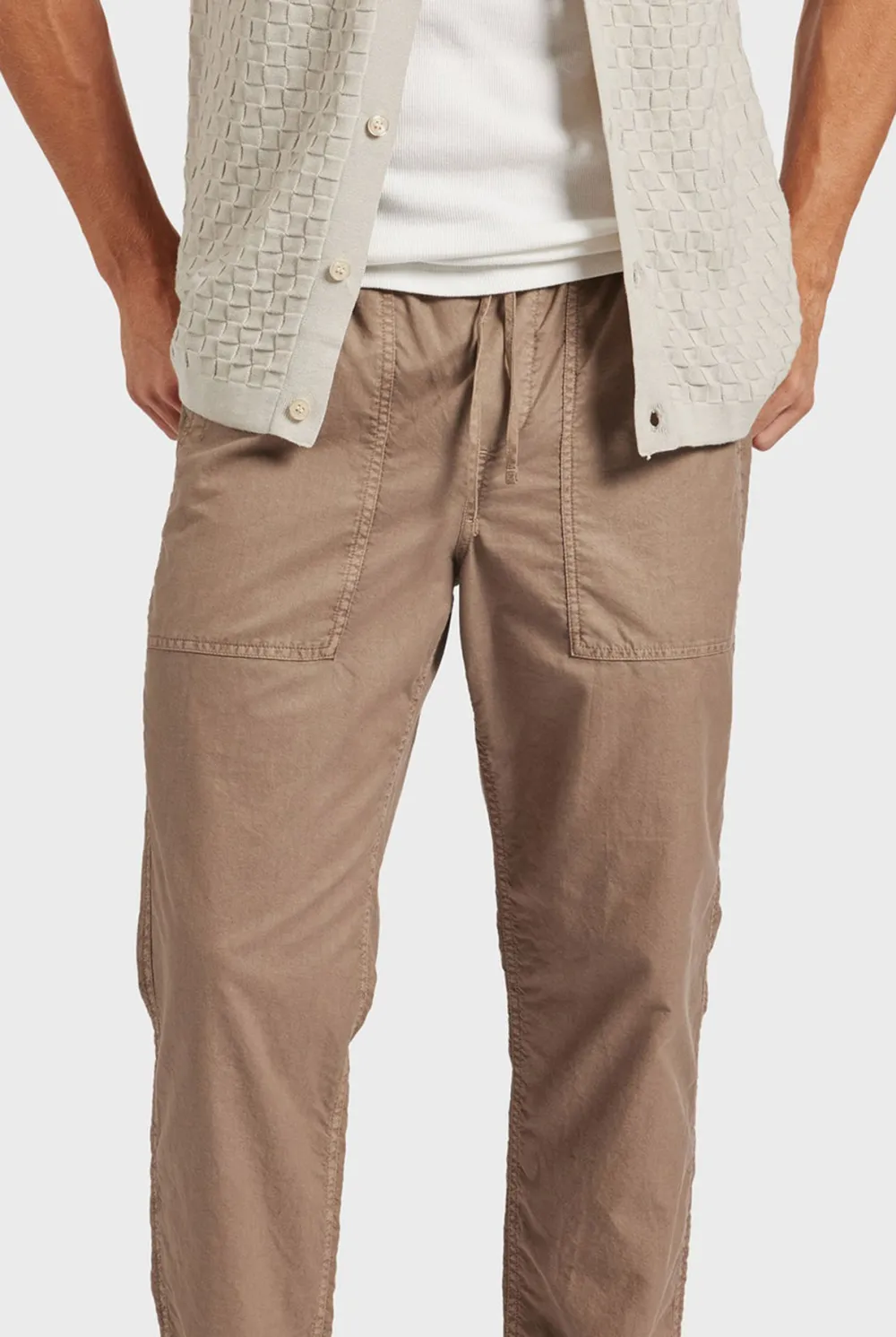 Oxford Beach Pant- Stucco tan