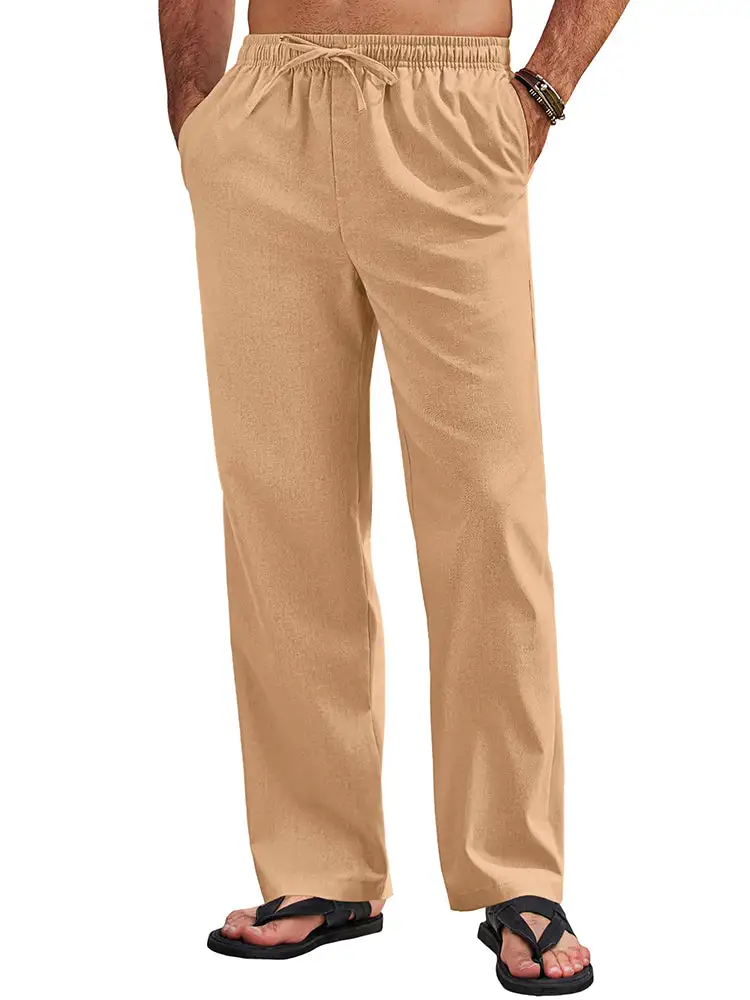 Heritage Linen Blend Trousers
