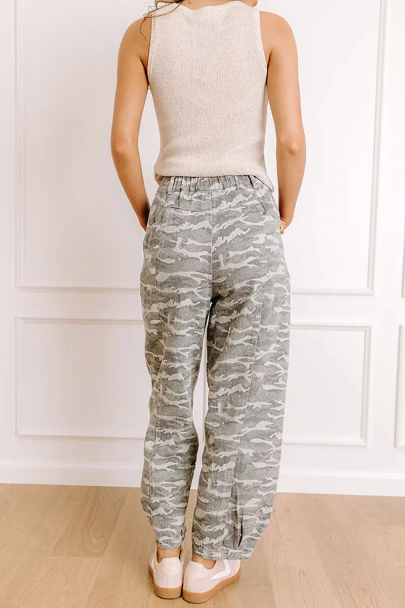 Straight-Leg Workwear Casual Trendy Women's Loose Trousers