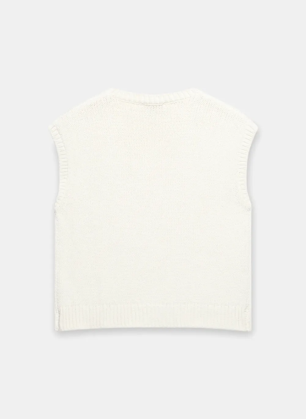 Casual Style Embellished Knit Top