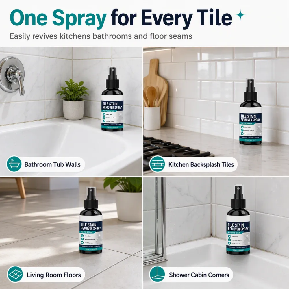 Ceramic tile cleaning agent