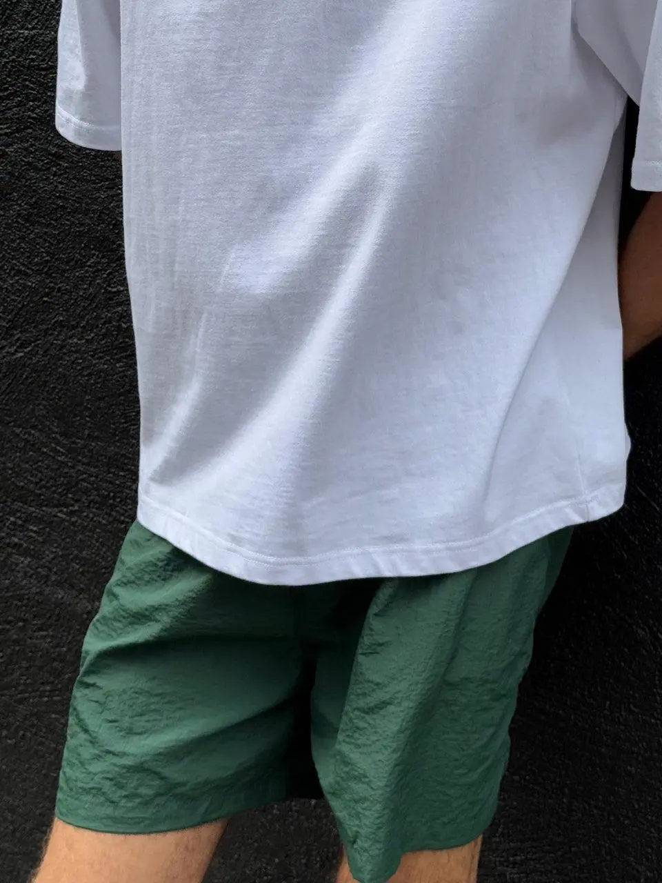 Casual And Comfortable Green  Shorts