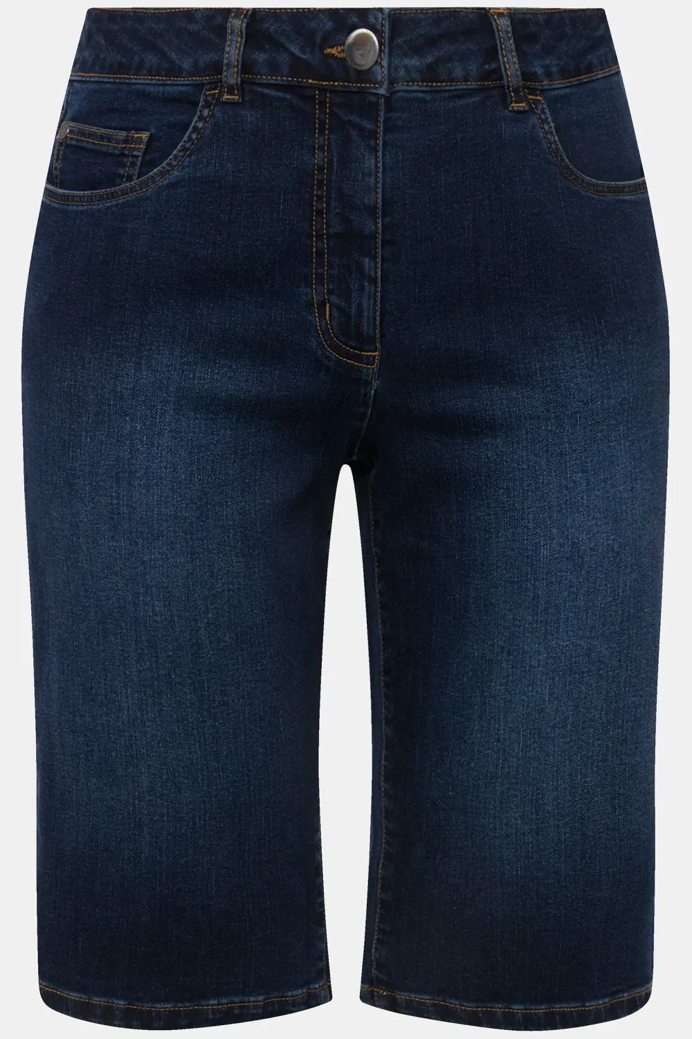 Solid Color Women's Denim Shorts