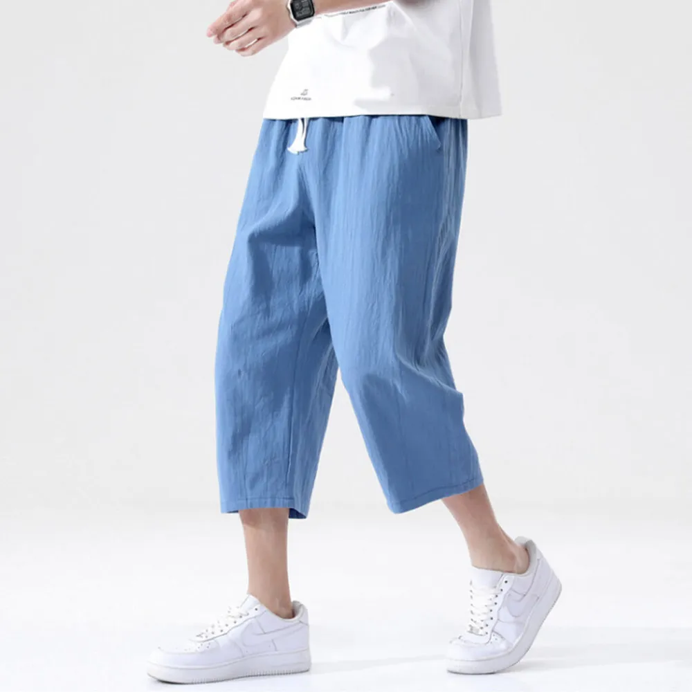 Clean Cropped Casual Pants