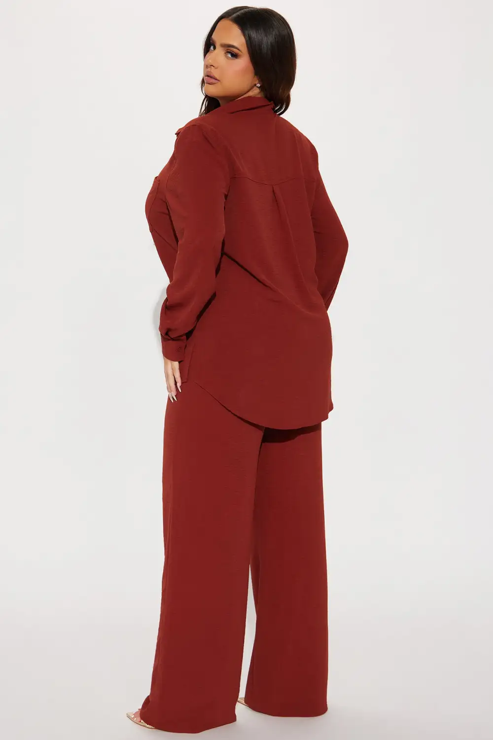 Makenzie Pant Set - Rust