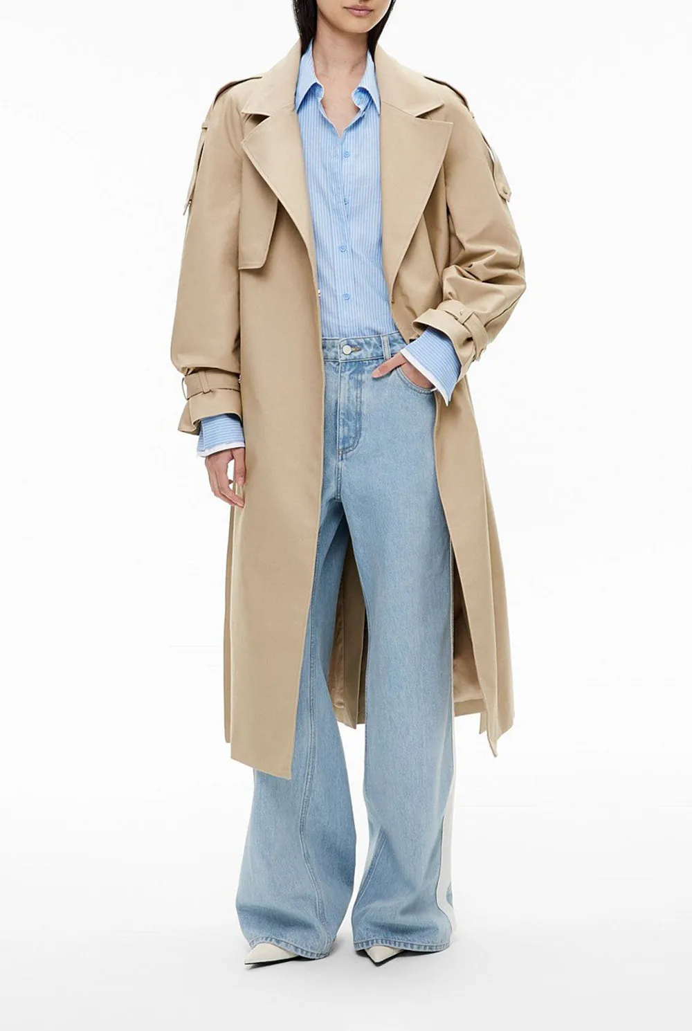 Simple Front-Buttoned Windbreaker