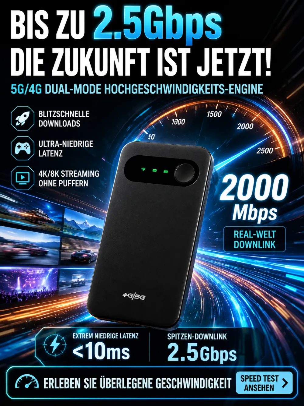 High speed internet stick