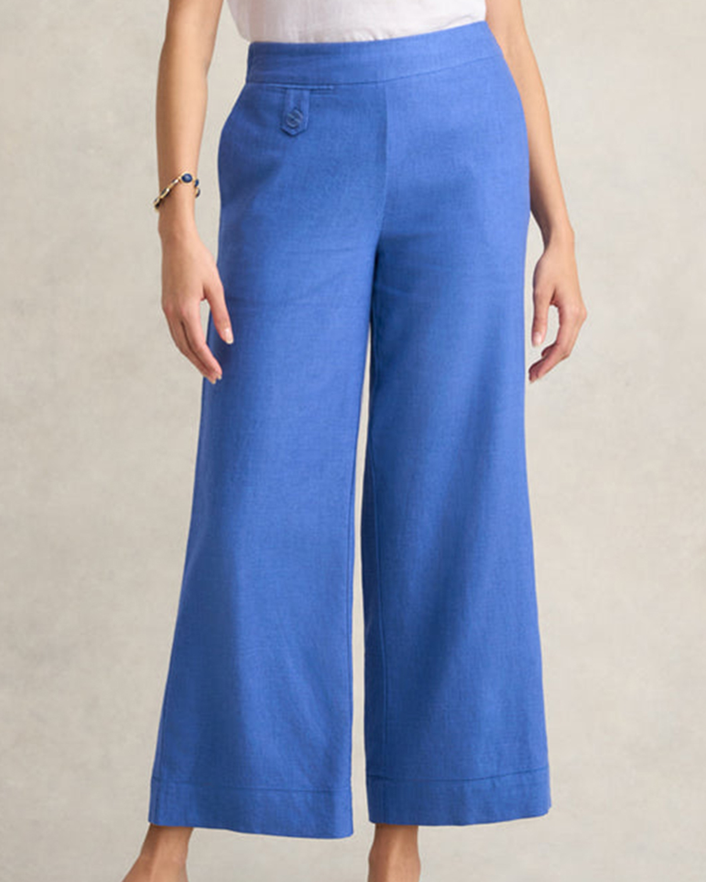Wide Leg Pants with Pocket Detail