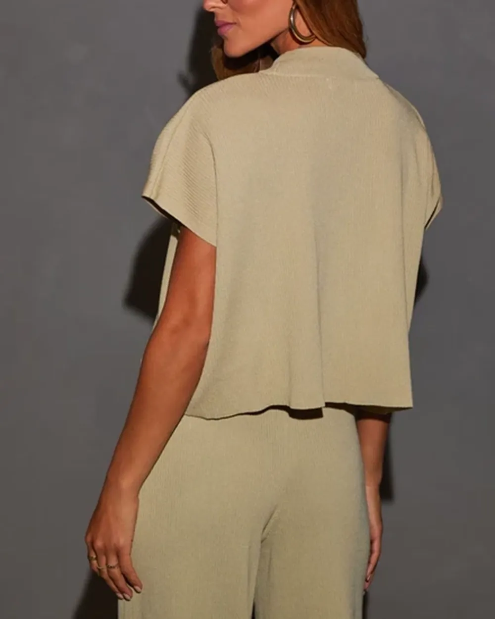 Mock Neck Sweater
