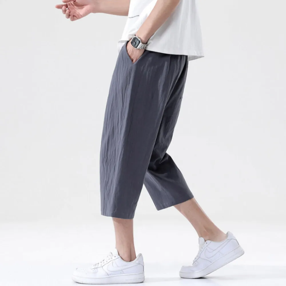 Clean Cropped Casual Pants