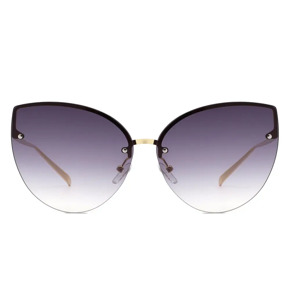Cat-Eye Rimless Chic Sunglasses
