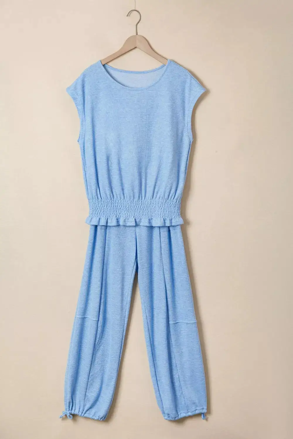 Cap Sleeve Jumpsuit