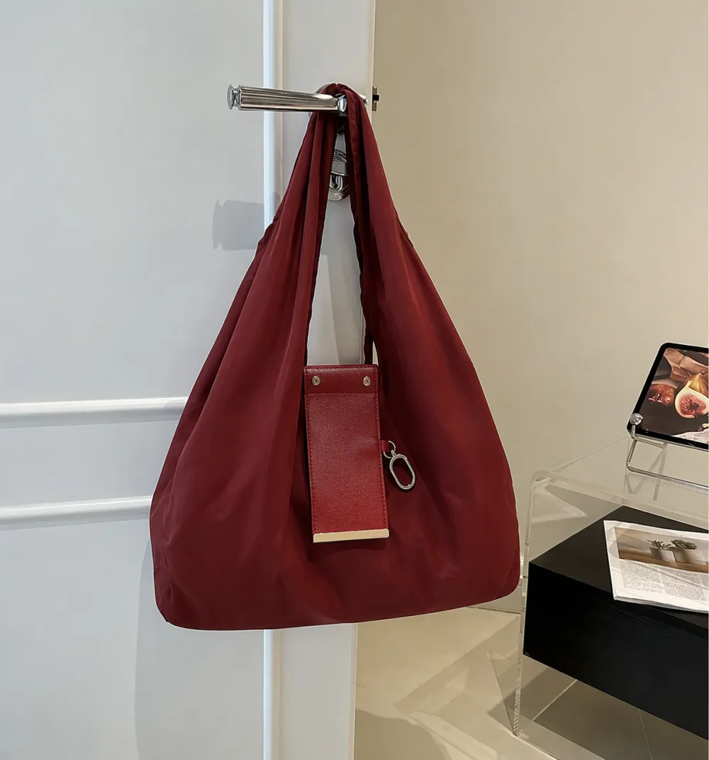💥2026 HOT SALE💥Foldable Keychain Bag – Reusable Expandable Shopping Bag with Key Ring