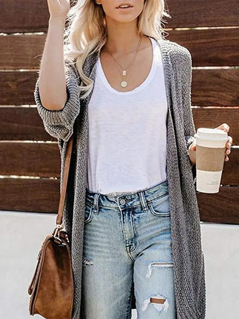 Women Casual Elegant Jacket Coat Sweaters