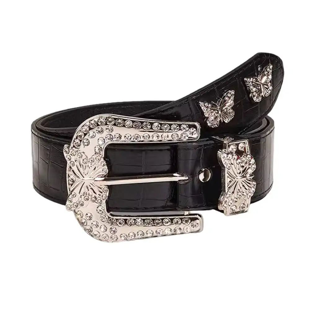 Butterfly Rhinestone Belt