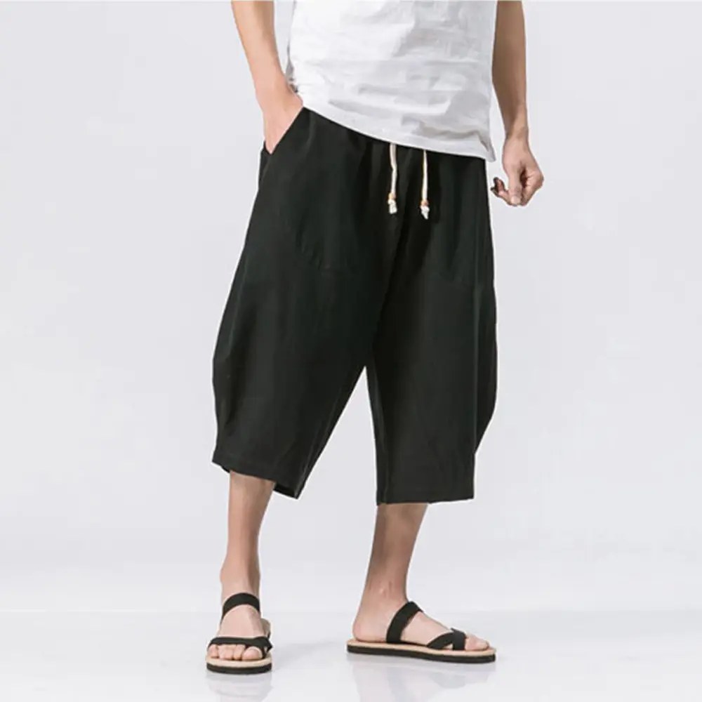 Lightweight Cropped Utility Pants