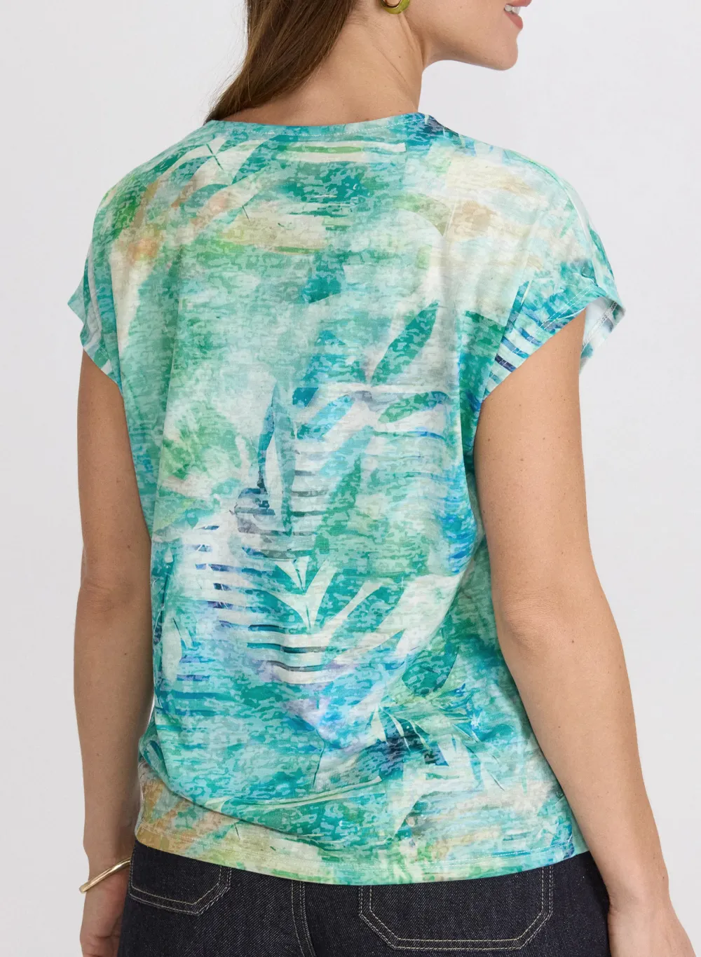 Ombre Printed Top