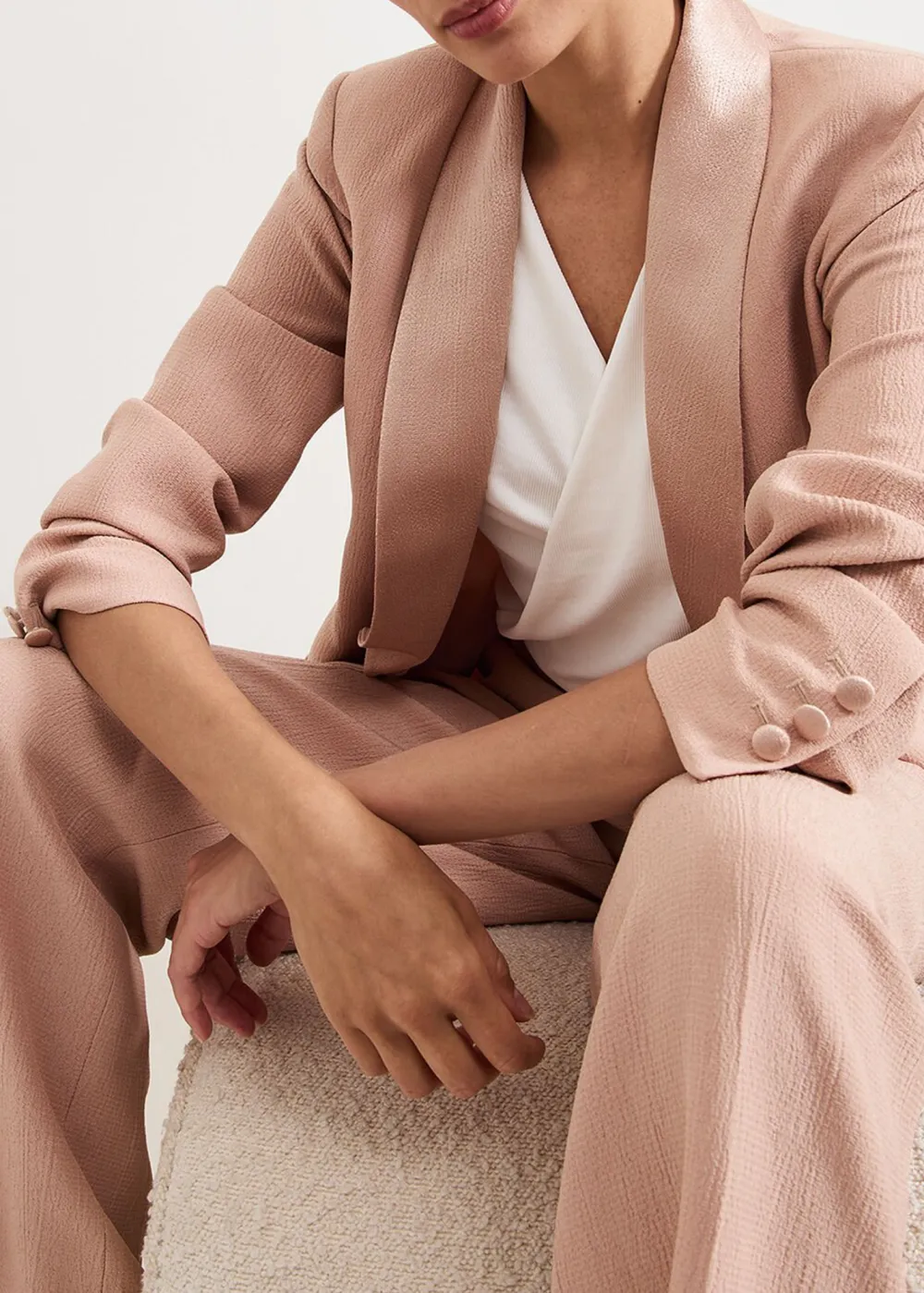 Business Design Three-Dimensional Floral Jacket