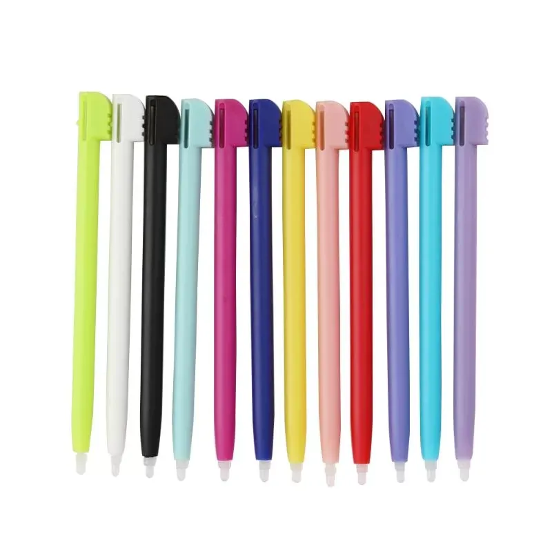 12 Colors/lot Plastic Touch Screen Stylus Pen For Nintndo 3DS XL For NDSI XL Game Accessories