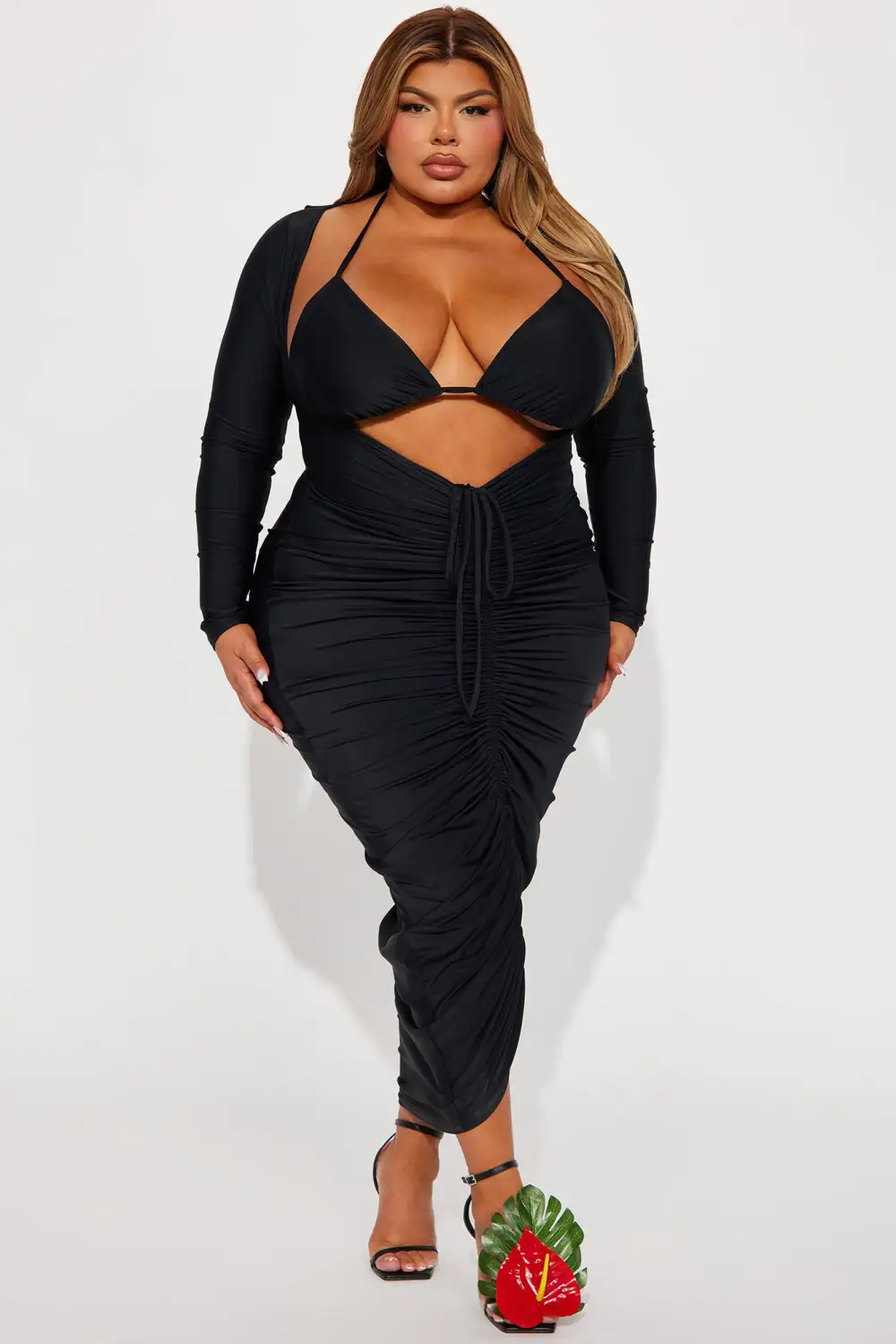 Miami Mami Maxi Dress - Black