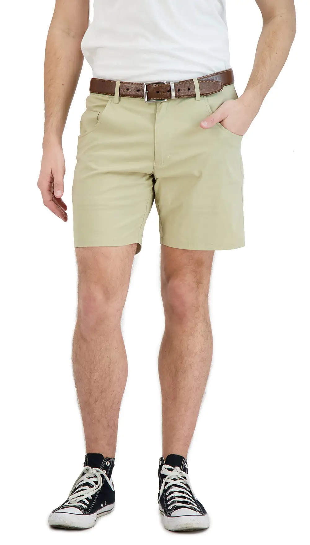 Easy Wear Stretch Denim Shorts