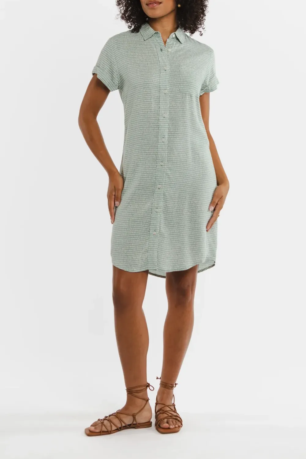 The Loren Shirt Dress