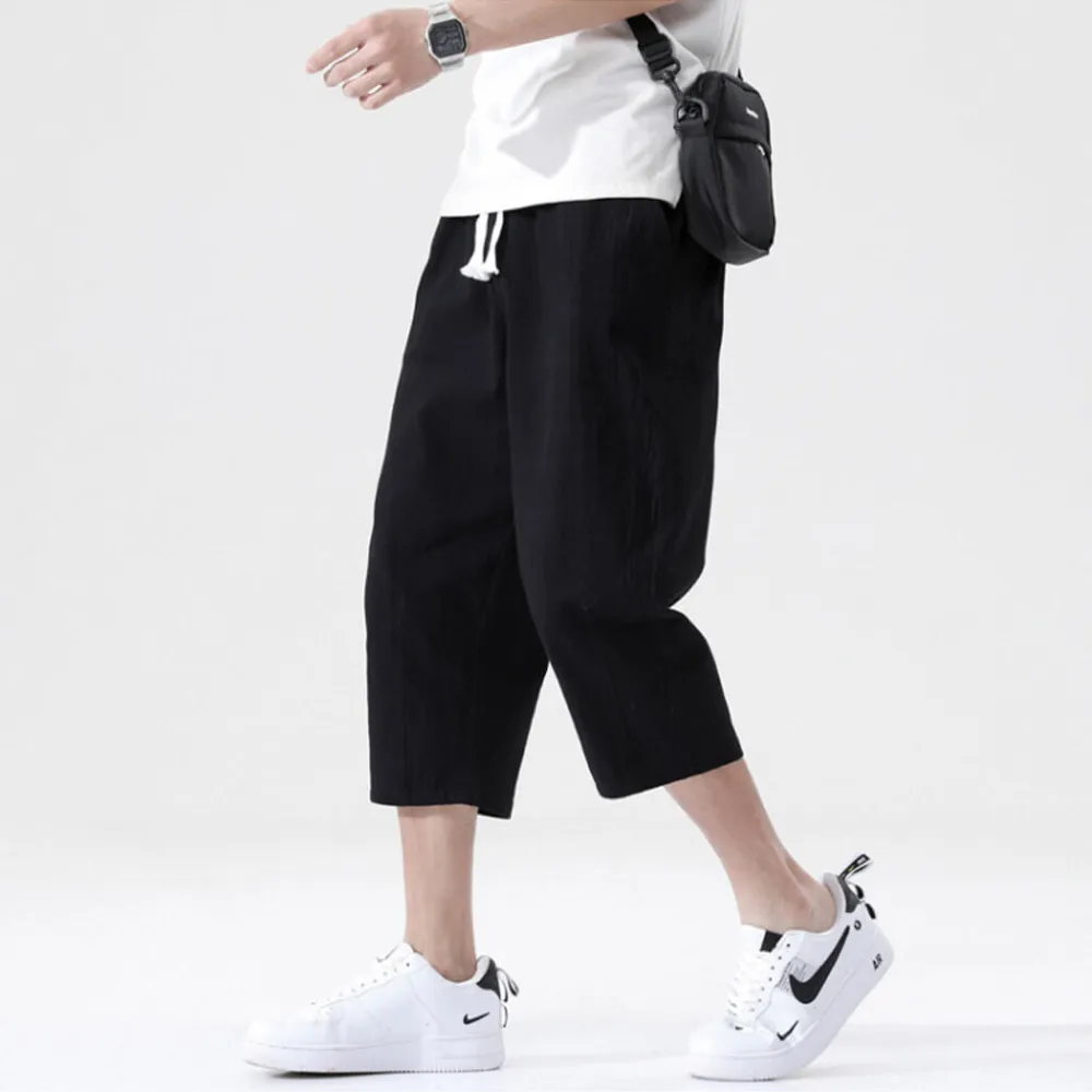Clean Cropped Casual Pants