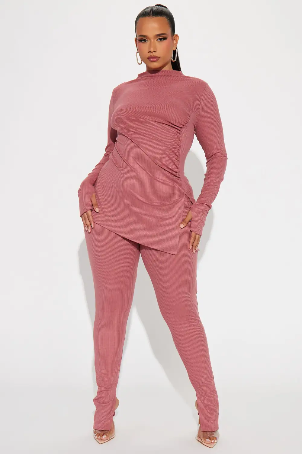 Miranda Legging Set - Mauve