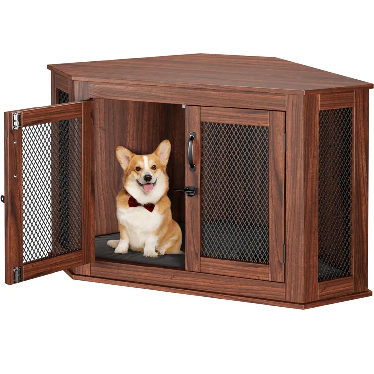 Corner Dog Crate