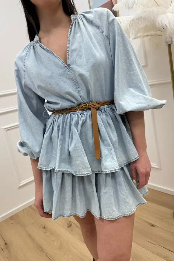 Orchard Mini V Neck Dress
