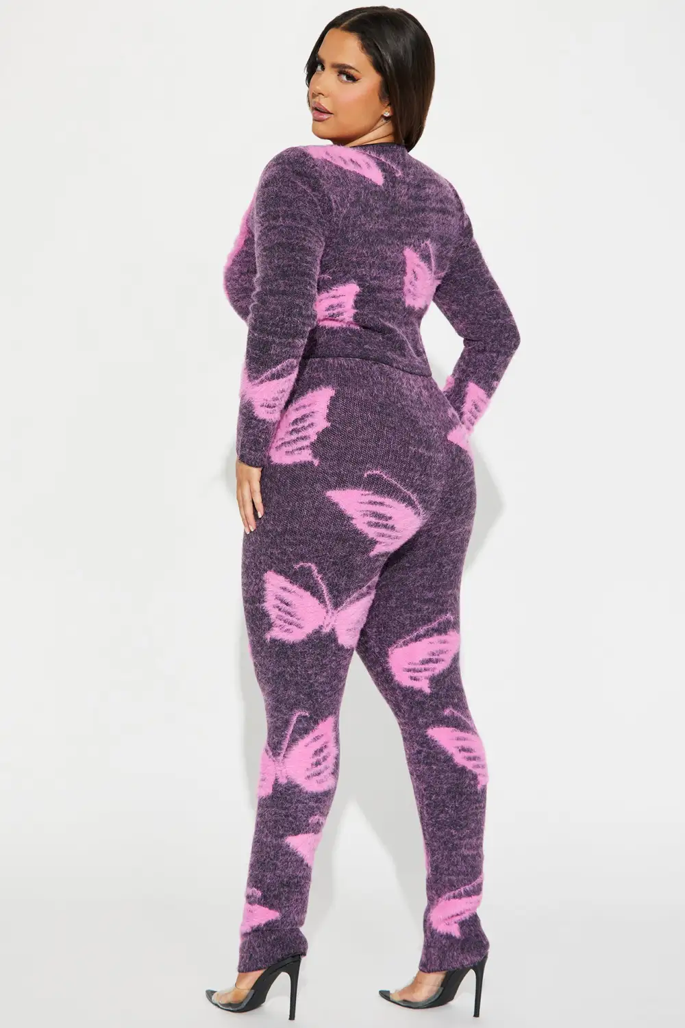 Butterfly Dreams Legging Set - Pink/combo