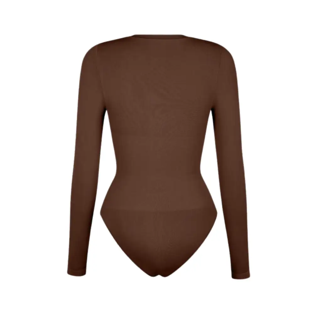 Contour Fit Long Sleeve Shaping Bodysuit
