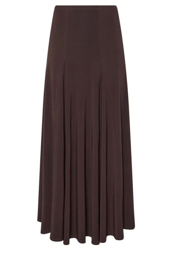 Brown Classic Check Women's Skirt