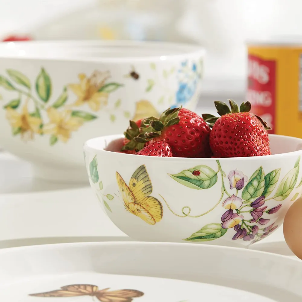 Lenox 865075 Butterfly Meadow 28-Piece Dinnerware Set