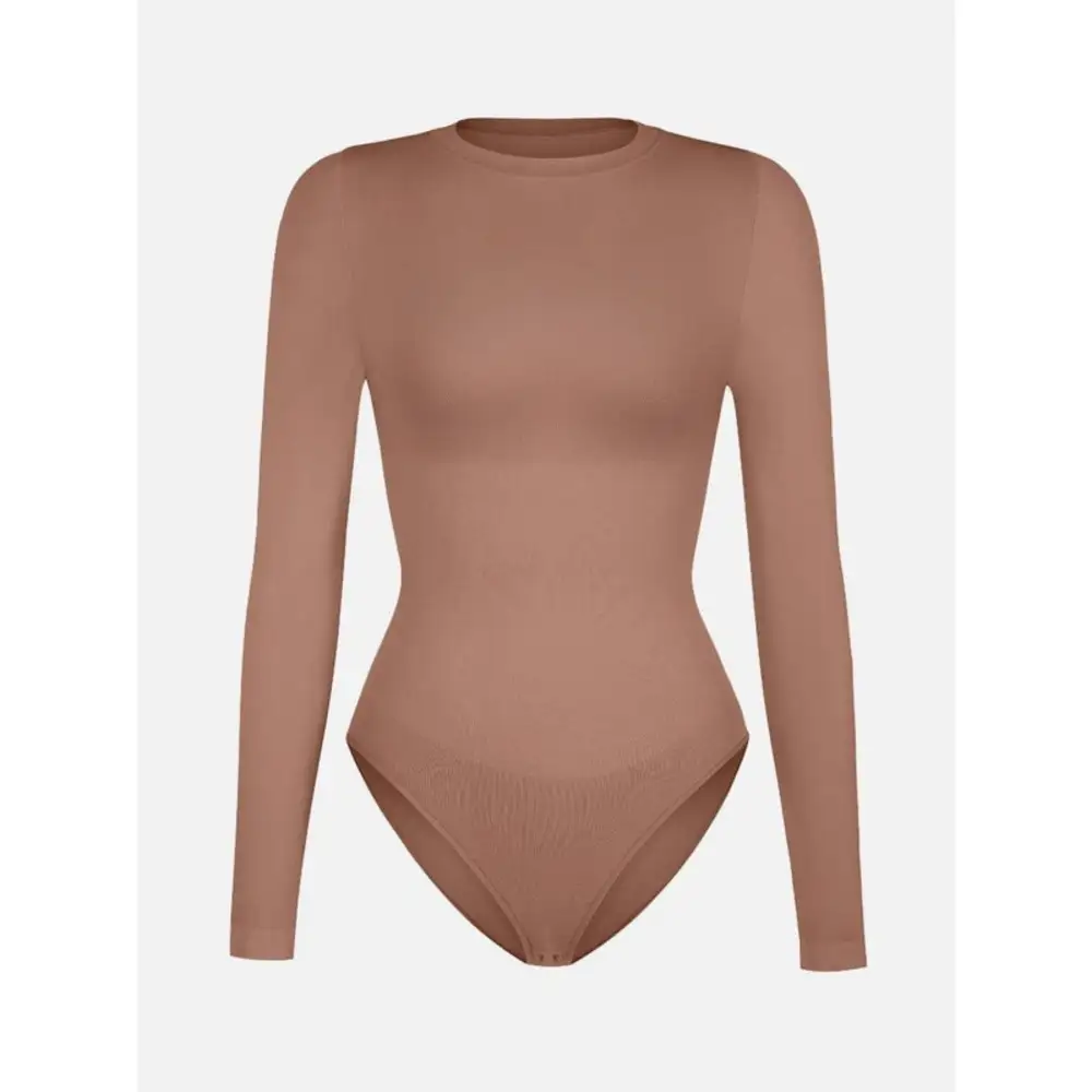 Contour Fit Long Sleeve Shaping Bodysuit