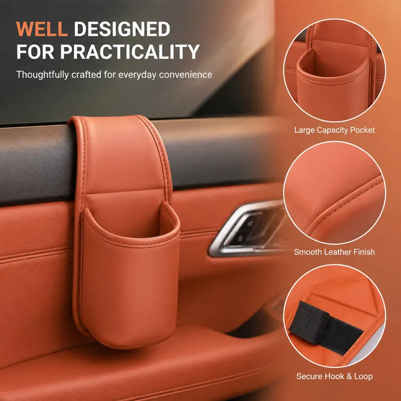 Car Door Storage Box, Car Organizer Bag & Cup Holder
