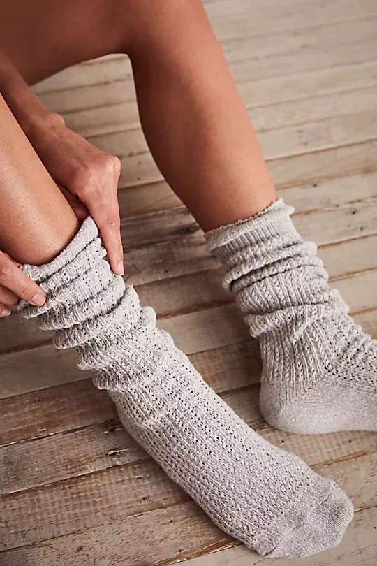 Slouch Socks Green