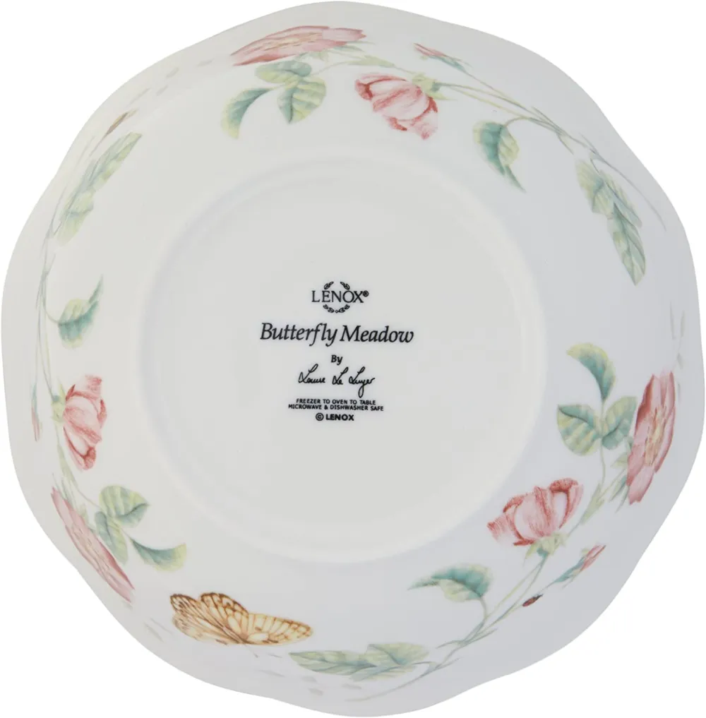 Lenox 865075 Butterfly Meadow 28-Piece Dinnerware Set