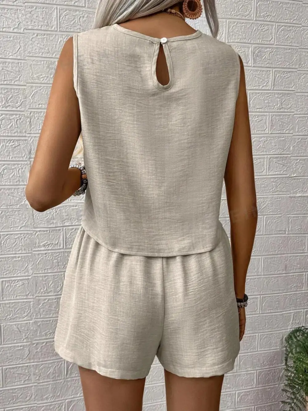 Everyday Round Neck Jumpsuit