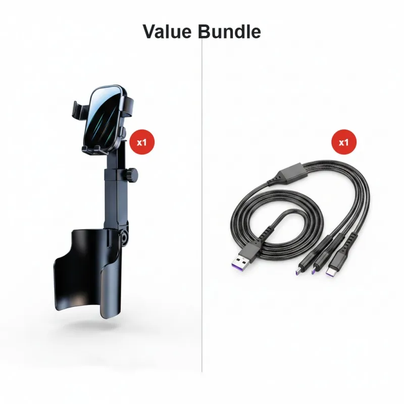 Car Cup Holder Phone Mount
