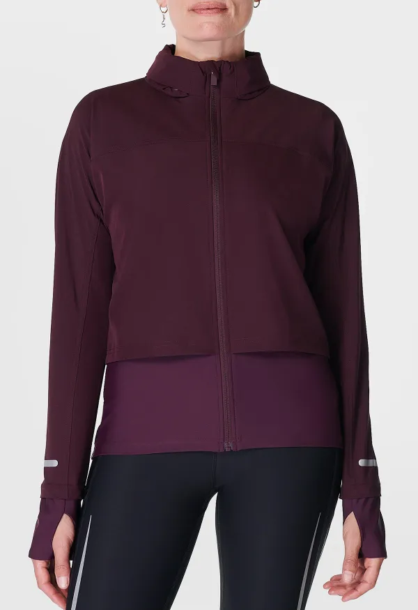 Contrast Panel Running Jacket