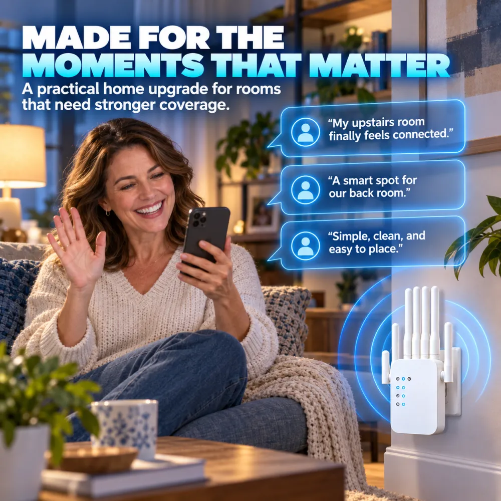 Wall-Penetrating WiFi Signal Booster