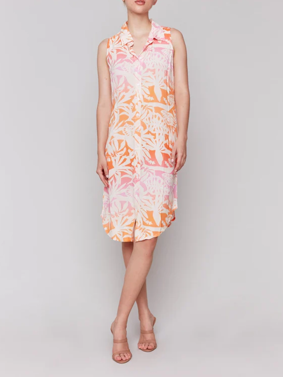 Casual All-Match Lazy Style Lapel Dress