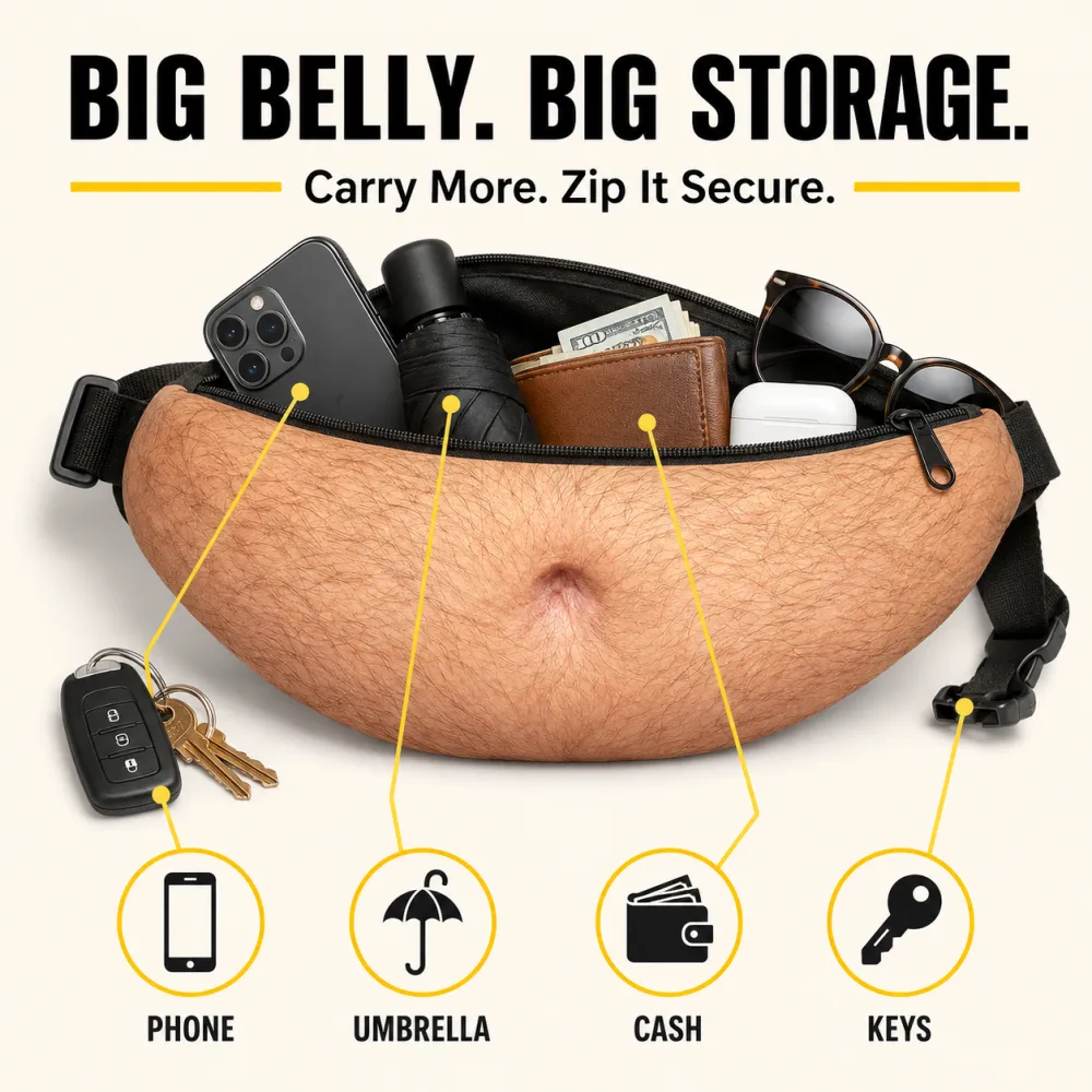 Fake Belly Bag