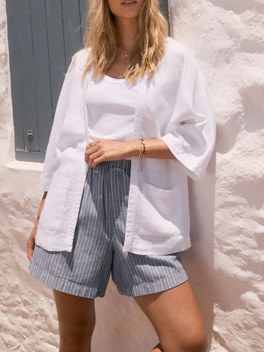Linen Jacket And Coat